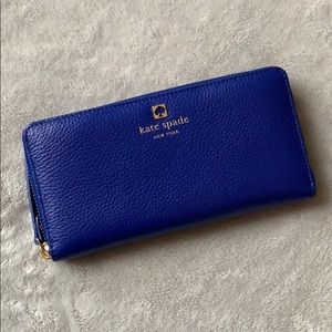 Kate Spade Blue Wallet